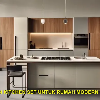 5 Langkah Menciptakan Desain Kitchen Set untuk Dapur Kecil di Alun-Alun Utara
